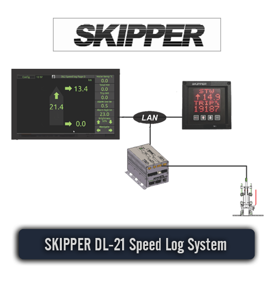 SKIPPER - DL21 Speed Log